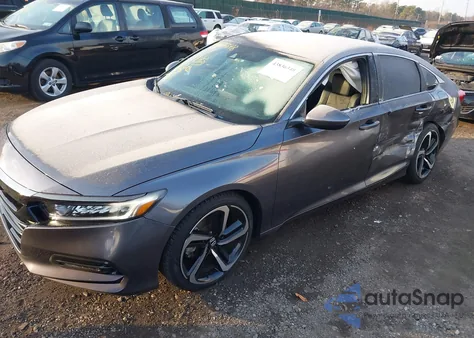 2020 Honda Accord Sport from USA, damaged, VIN 1HGCV1F32LA096400